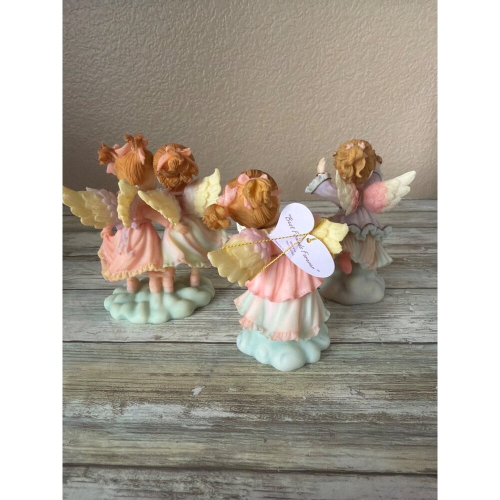 Roman Inc “Loving Thoughts Cherubim” Figurine 3-Pc Lot Emily Best Friends w/Box - Picture 7 of 16